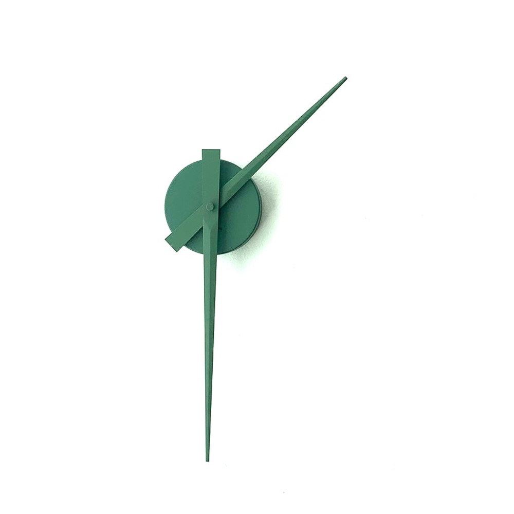 Green mini wall clock